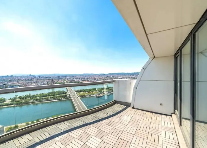 Luxus Penthouse Aussicht Ueber Ganz Wien