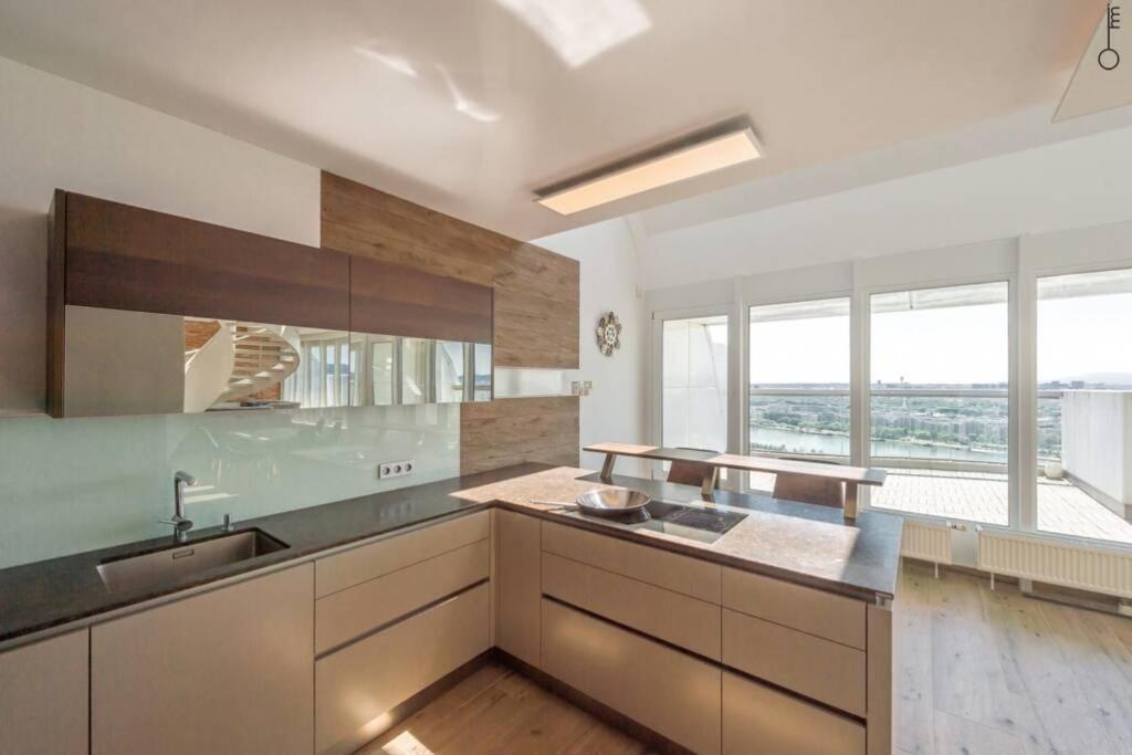 Appartement Luxus Penthouse Aussicht Uber Ganz *